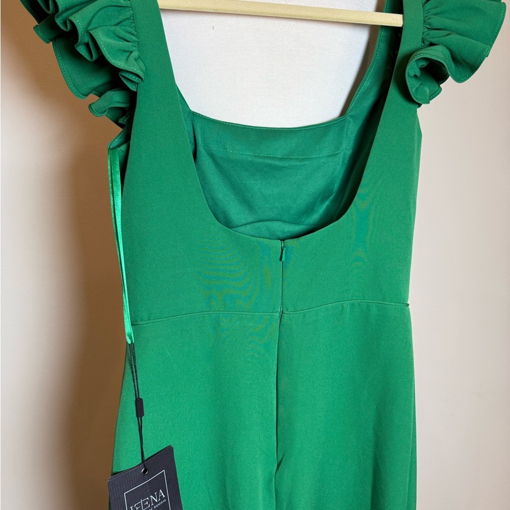 Mac Duggal Vibrant Green Maxi Dress - Picture 5 of 5